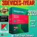 Kaspersky Internet Security 2021 3 device 1 year License.